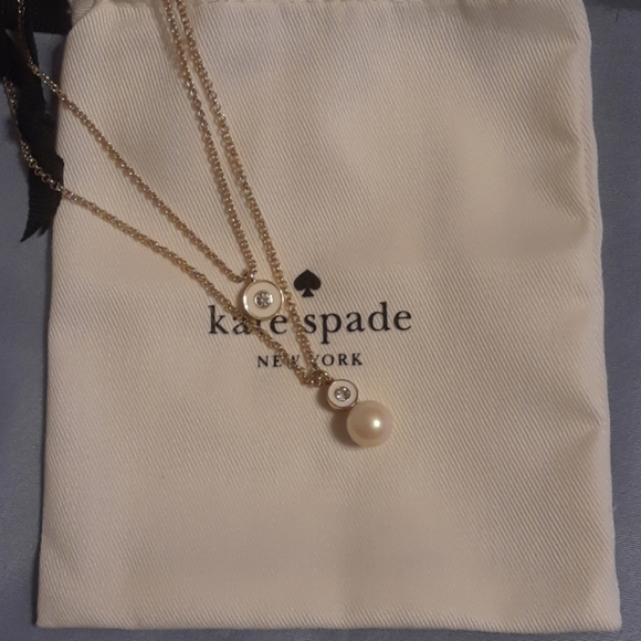 kate spade Jewelry - NWT Kate Spade Double Pendant Necklace kate spade Jewelry - NWT Kate Spade Double Pendant Necklace